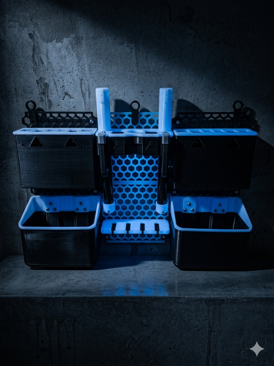 Illuminous Hexagrid Utility Boards