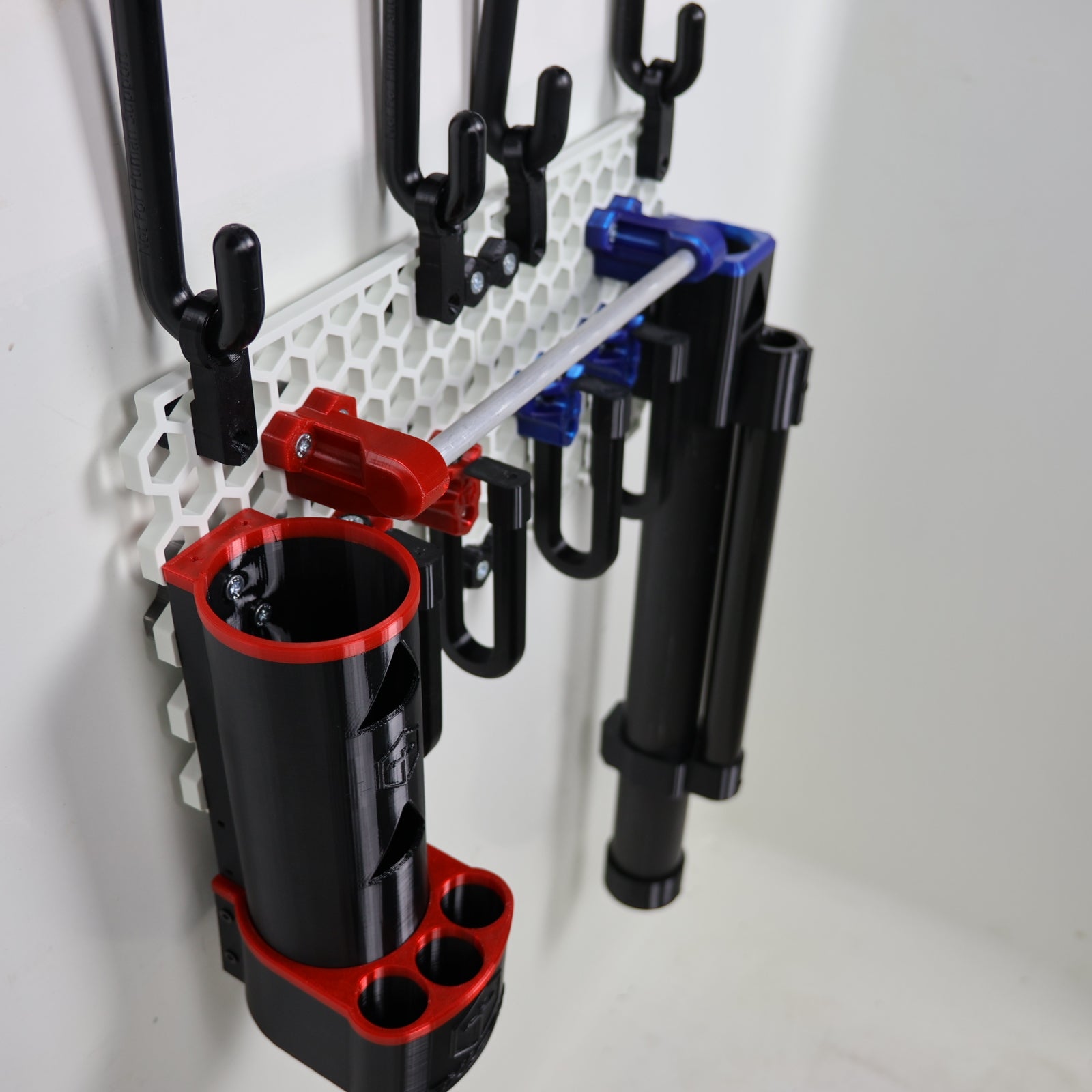 Hexagrid Patriot Rigging Board Torch & Extendo Stick / Drill Bit Holder