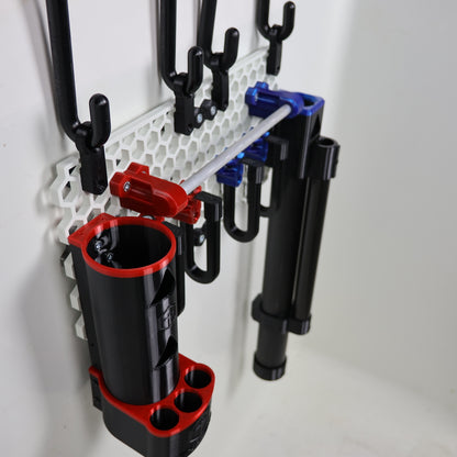 Hexagrid Patriot Rigging Board Torch & Extendo Stick / Drill Bit Holder