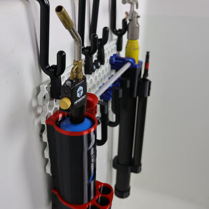 Hexagrid Patriot Rigging Board Torch & Extendo Stick / Drill Bit Holder